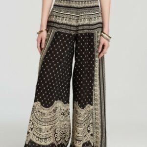 Free People wide leg boho pants
